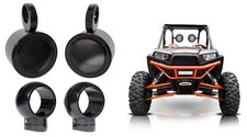 2 Rockville MAC525B 5.25" 360 Degree Swivel Tower Speaker Pods For RZR/ATV/UTV