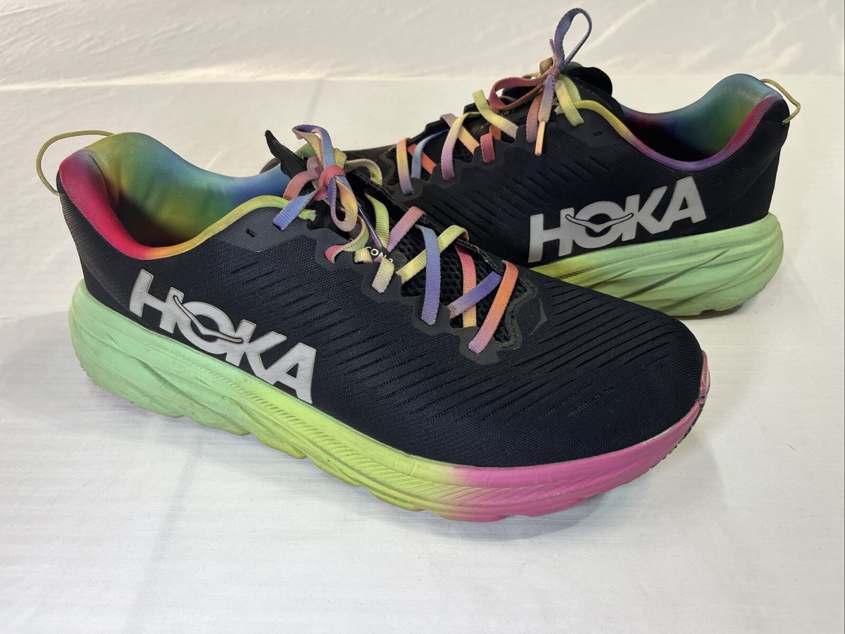 Hoka One One Mens Size 12D Rincon 3 1121370 BKSV Black  display picture 3