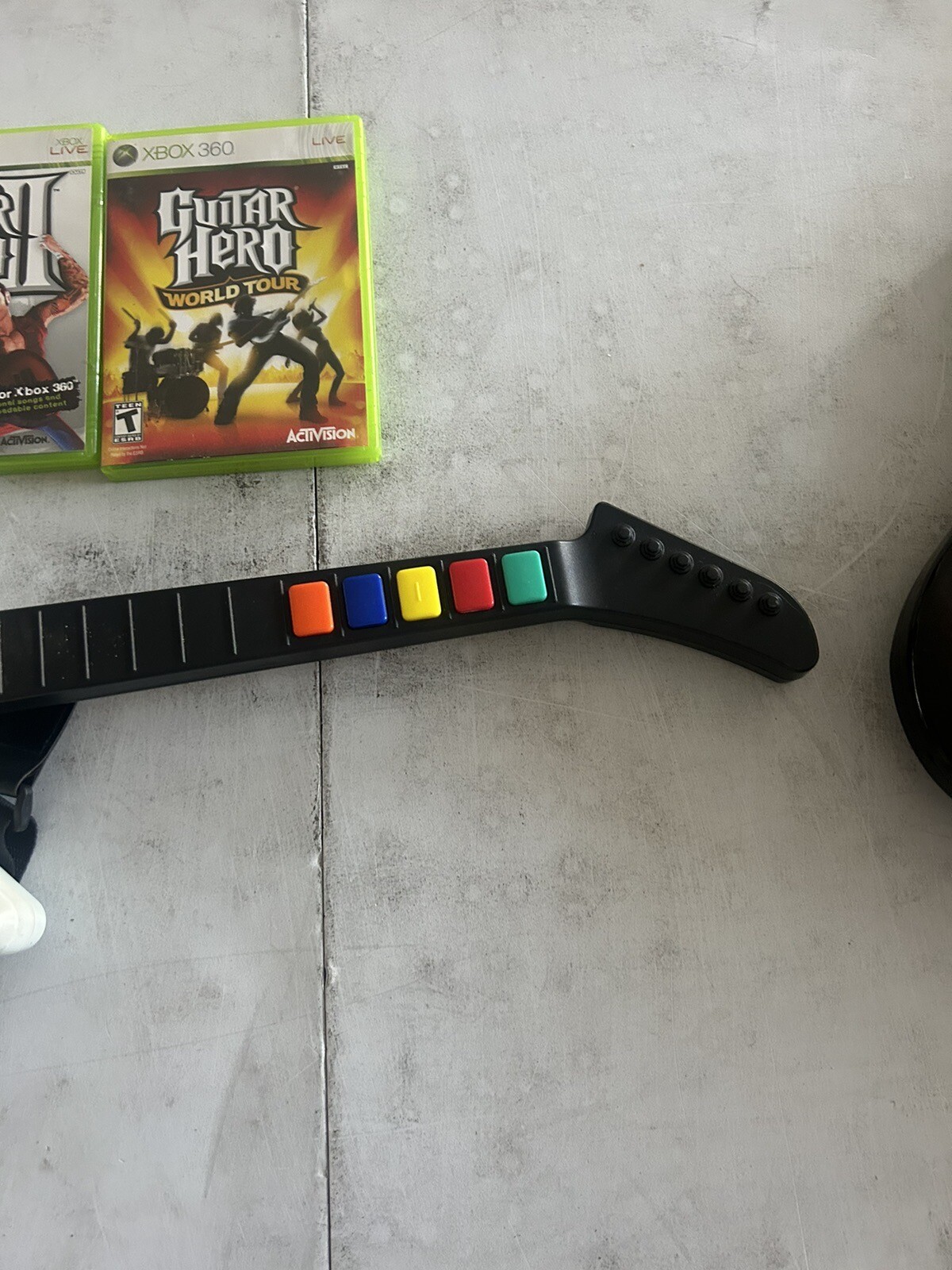 Guitar Hero II Xplorer XPlorer Rock Band Controller Bundle Lot Dongle
