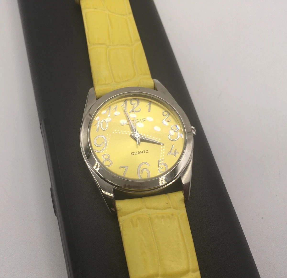 Gossip Quartz Watch/w 6 Interchangeable Leather Bands Gossip Leather Band Wristwatches for Women for sale | eBay main image 2