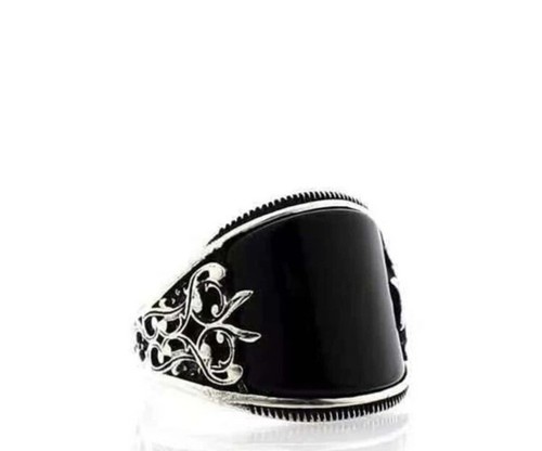 silver ring for MEN. it is a blessed match for a cool outing. Fear it. Take Care - Picture 2 of 2