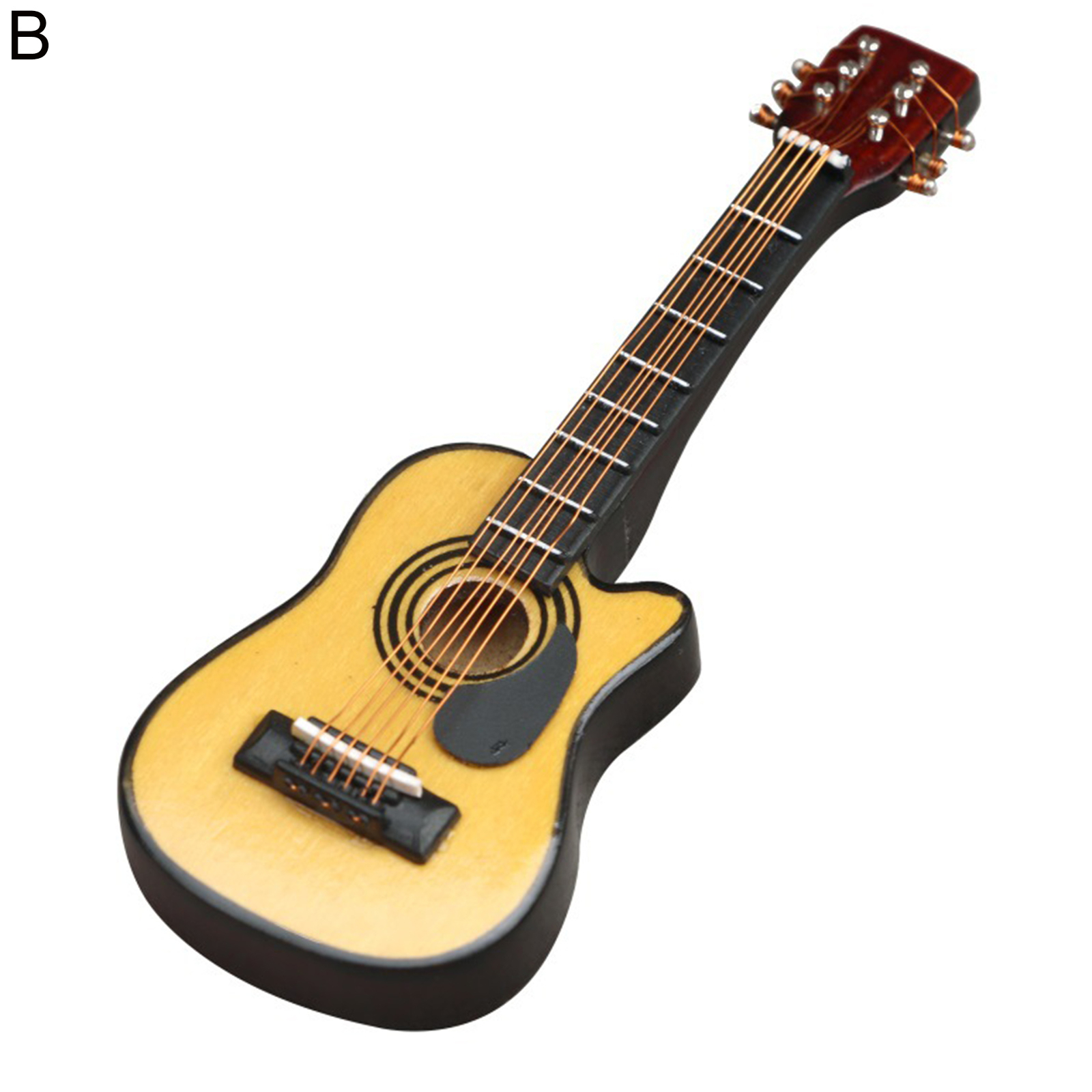 1 12 Miniature Music Instrument Compact Decorative Mini Bass Guitar