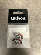 WILSON NFL Denver Broncos Tennis Vibration Dampeners 2-Pack