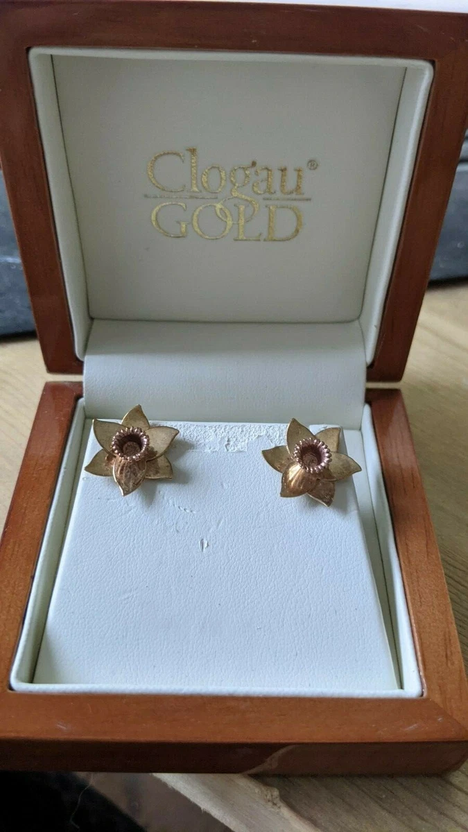 Clogau gold hotsell daffodil earrings