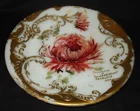 Vintage Souvenir Of Soldiers Home Sandusky Ohio White Milk Glass Flower Plate