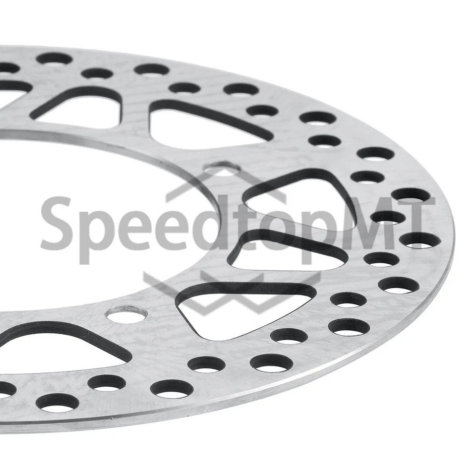 Rotor de disco de freno de rueda delantera para Suzuki DR250S 1990-1995 DR250SE 1995 4 orificios Foto 4 de 4