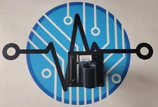 (Monitor Side Only) Black Ergotron 200 Series Tilt Pivot Rotate Wall Mount