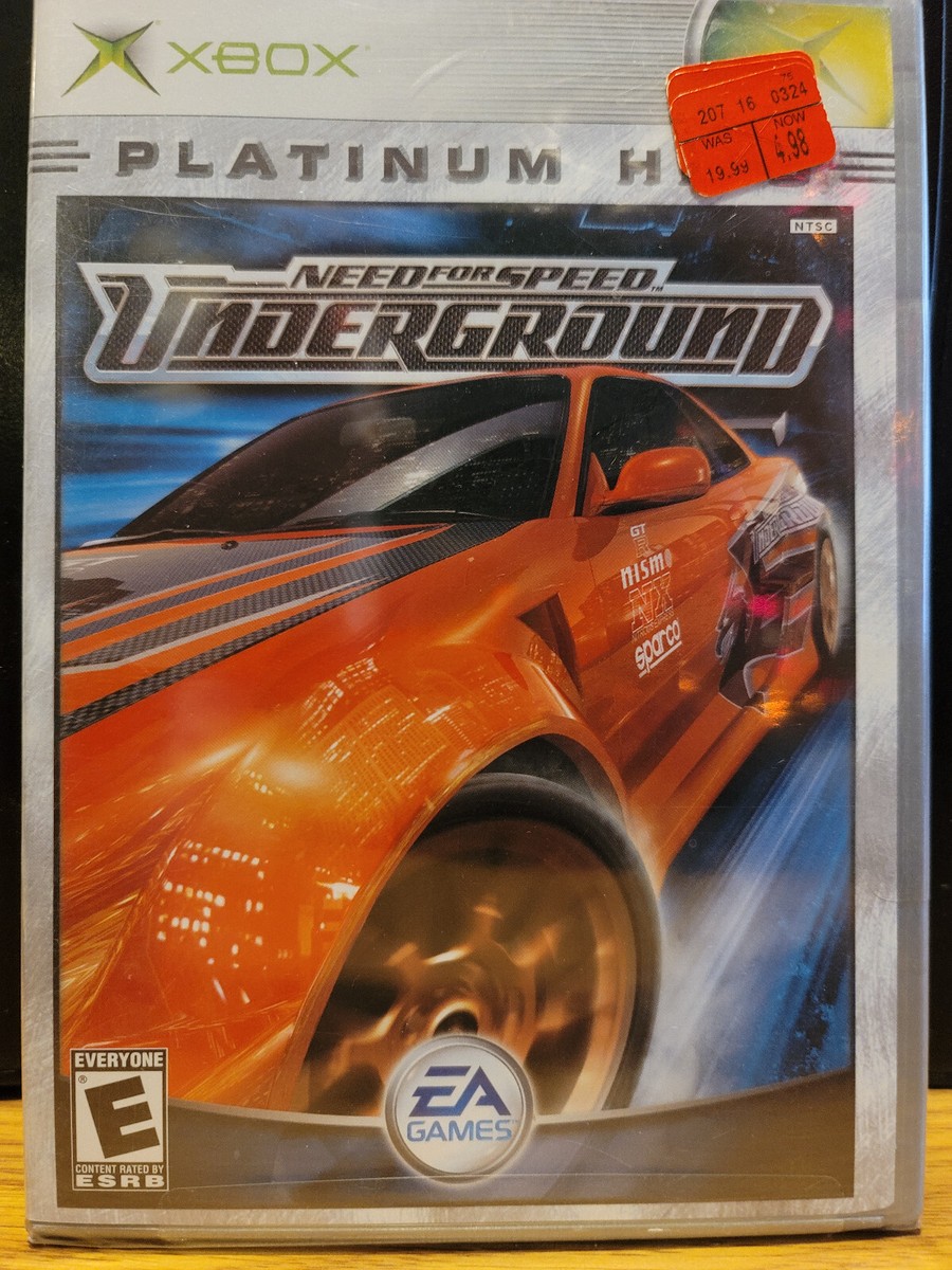 Need for Speed: Underground (Microsoft Xbox, 2003) 14633147032|