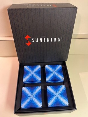 Shashibo Shape Shifting Box 4-Pack, Magnetic Puzzle Cube, Fun in Motion Toys