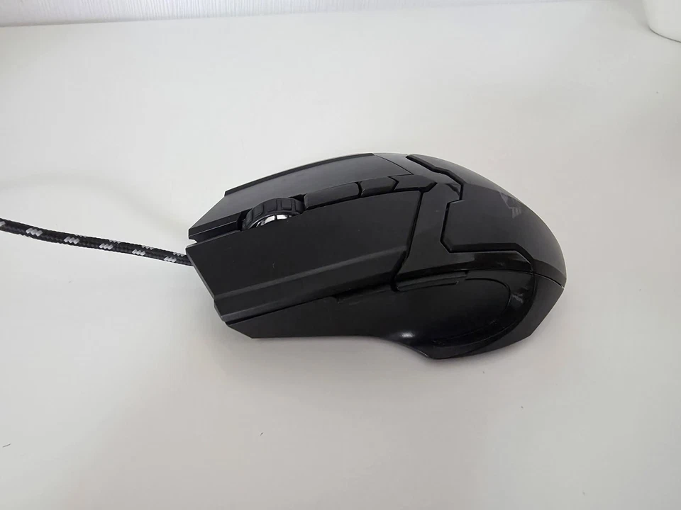 Trust GXT 101 Gaming Maus 6 Tasten 4800 dpi LED Beleuchtung PC 1,8m Kabel - Bild 2 von 4