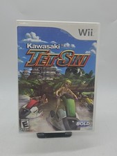 Kawasaki Jet Ski Nintendo Wii 2008 with Manual Cib Complete Tested 