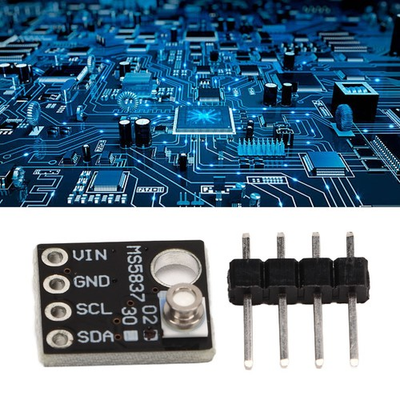 #ad #ad Gas Liquid Pressure Sensor GY MS5837 0.2mbar Resolution 24 Bit 300 To 1200mbar $20.93