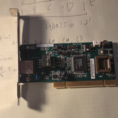 D-Link DGE-530T Rev.C1 PCI 1Gbps Wired Ethernet RJ-45 Network Card 1-Port