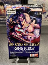 3x - The Azure Sea's Seven Booster Pack One Piece Card Game English OP14 EB04 🔥