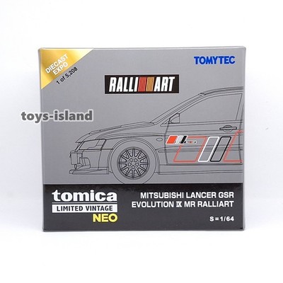 TOMICA LIMITED VINTAGE DIECAST EXPO MITSUBISHI LANCER GSR