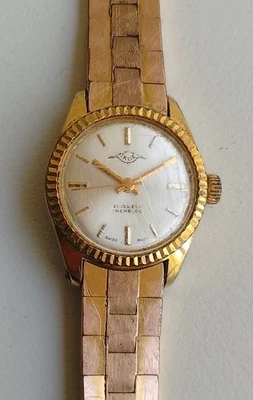 Talis Swiss Made Damenuhr Vintage 21 Jewels Incabloc Vergoldet Handaufzug P21 - Bild 1 von 4