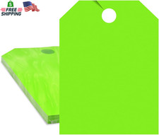 Versa-Tags Car Mirror Hang Tags Blank Jumbo Signs 50 Pack 8.5'' X 11.5'' Printer