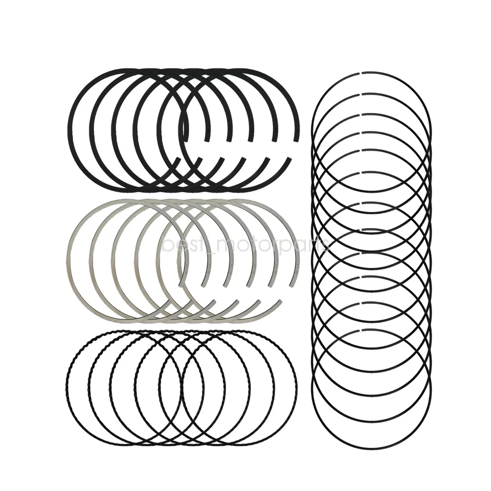 STD Piston Rings Set For 90-10 Dodge Dakota Chrysler 3.3 OHV 3.7 SOHC VIN K R Foto 3 de 4