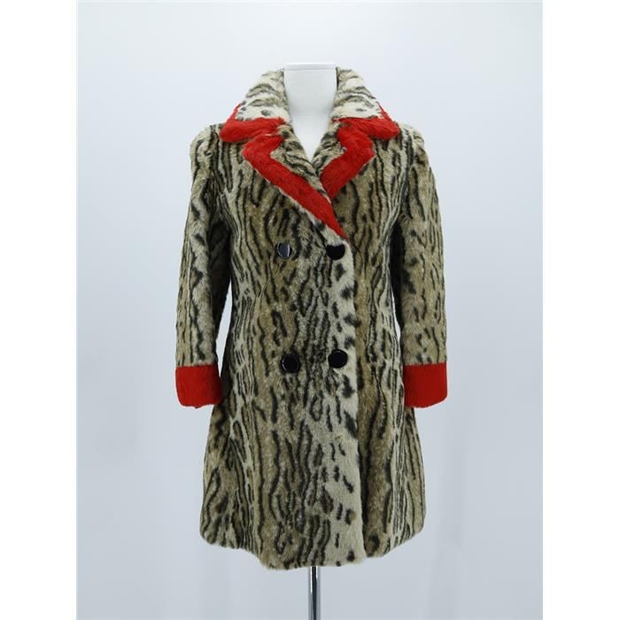 Giacca pelliccia finta leopardata Dehart altra marca 41476186