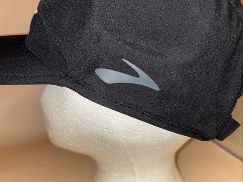 Gorra de béisbol ligera negra BROOKS Run Happy Running Fitness 5 paneles - Imagen 6 de 12