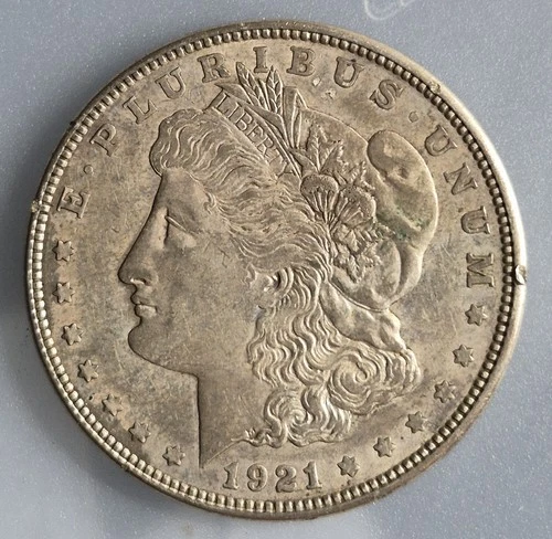 ​1921-D Morgan Silver Dollar | Denver | Fine/VF