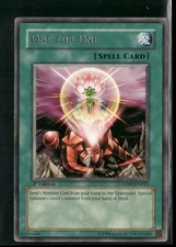One for One DP09-EN018 1st Edition - Yu-Gi-Oh! TCG Rare