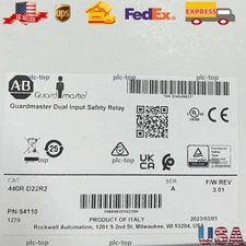 AB 440R-D22R2 Guardmaster Dual Input DI Safety Relay GSR 440RD22R2 US Free Tax