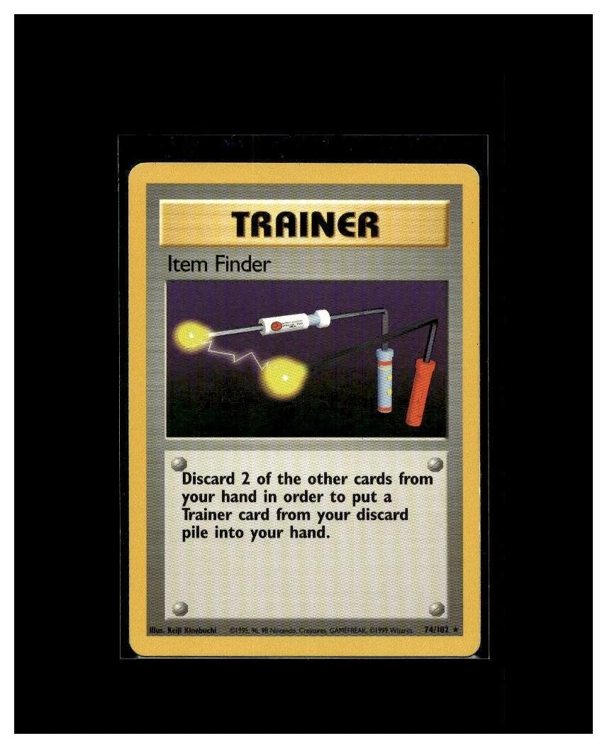 Trainer-Item Pokémon TCG Rare Base Set Individual Collectible Card Game Cards  for sale