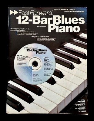 Fast Forward: 12-Bar Blues Piano: Jack Long: BookCD