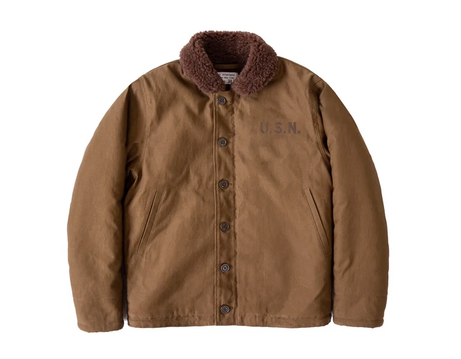 ジャケット・アウター Houston tribal camo fur N-1 deck jacket Houston tribal camo fur N-1 deck jacket