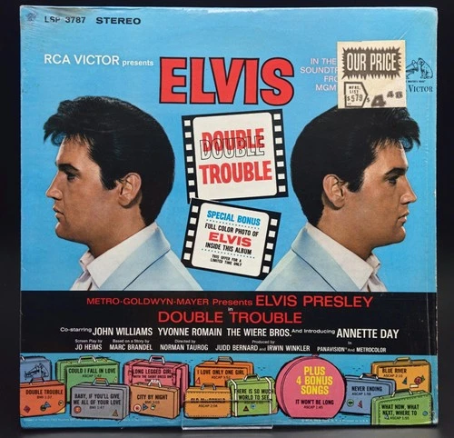 Elvis Presley - Double Trouble LSP-3787, Photo, 1st Indianapolis Press, US, 1967