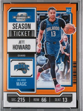 Panini Contenders Optic Jett Howard #99 Orange Prizm /49