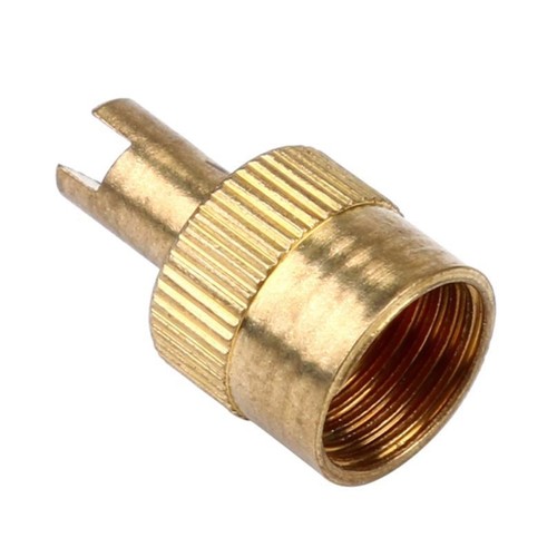 4x Brass Slotted for Head Tire for Valve Stem Caps with Core Remover Tool Motorc - Picture 4 of 10
