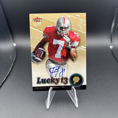 Ted Ginn Jr. 2007 Ultra Lucky 13 Rookie 207 Ohio State RC OSU 100/100 eBay 1/1