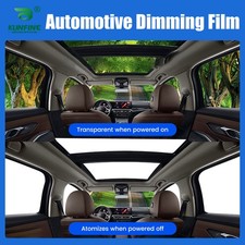 Intelligent Car Window Smart Dimming Film Switchable Glass Film Water Resistant