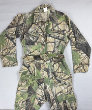 Vintage Ideal Hunting Coveralls Mens Size L Skyline Camo Full Body Suit