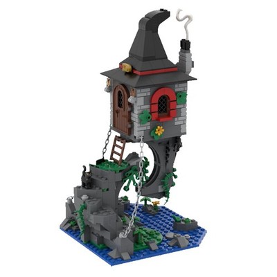 Mocs Bricks Sets   Tensegrety Hut Floating Effect 397 Parts  Building Toys Set