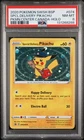 2020 POKEMON SWSH BLACK STAR PROMO #074 SPECIAL DELIVERY PIKACHU-HOLO PSA 8