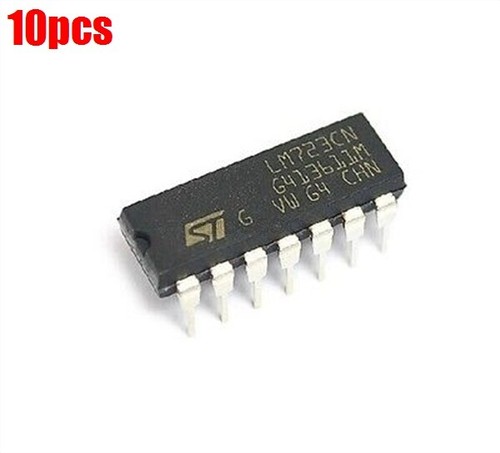 Produktbild von 10er-Pack UC723L = LM723CN DIP14 – Spannungsregler-IC Im DIP-14, Kompatibel Mit LM723, UA723 Und MC1723CP