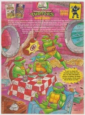 Teenage Mutant Ninja Turtles & Chef Boyardee - Shredder Mail In Ad Advertisement