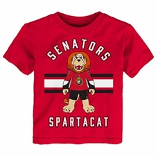 Outerstuff NHL Ottawa Senators Children Mascot Life Short Sleeve Tee, Large(7...
