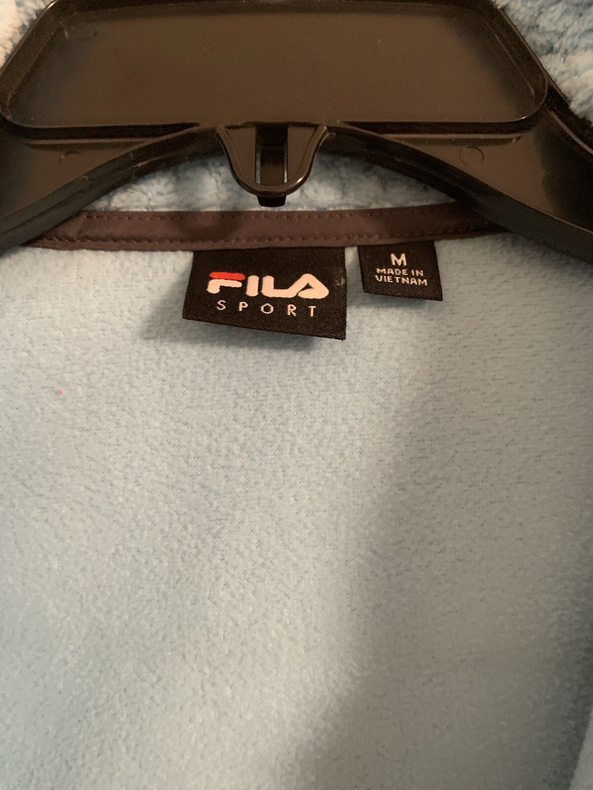 FILA Sport Fleece Unisex Taglia Media Blu Ottime condizioni!