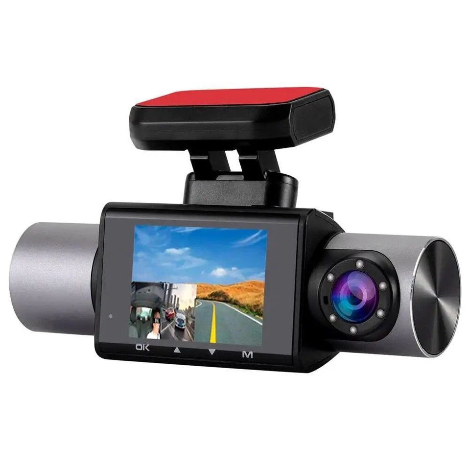 2-inch Night Vision Driving Recorder Reversing 2-lens Dual-recording - Image 2 of 4