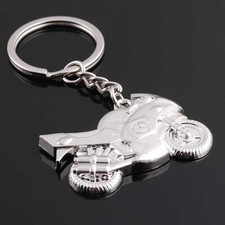 Classic 3D Simulation Model Motorcycle Motorbike Keychain Key Chain Ring Keyring
