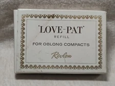 Vintage Revlon Love Pat Refill For Oblong Compacts Misty Rose NOS (PLEASE READ)