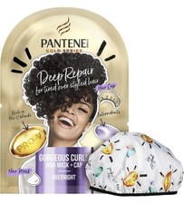 Pantene Gold Series Hair Mask & Reusable Shower Cap, Stocking Filler