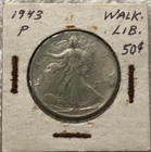 1943 (P) Walking Liberty Half Dollar