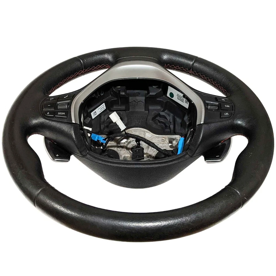 Volante de cuero de 3 radios OEM BMW F30 F32 F33 F34 F36 2013-2019 / 62562181E Foto 2 de 4