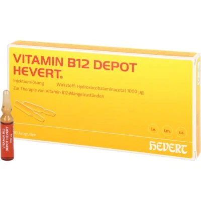 HEVERT ARZNEIMITTEL GMBH & CO. KG VITAMIN B12 DEPOT Hevert Ampullen 10 St PZN06078368