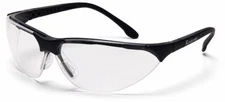 Pyramex Rendezvous Safety Glasses with Black Frame and Clear Lens